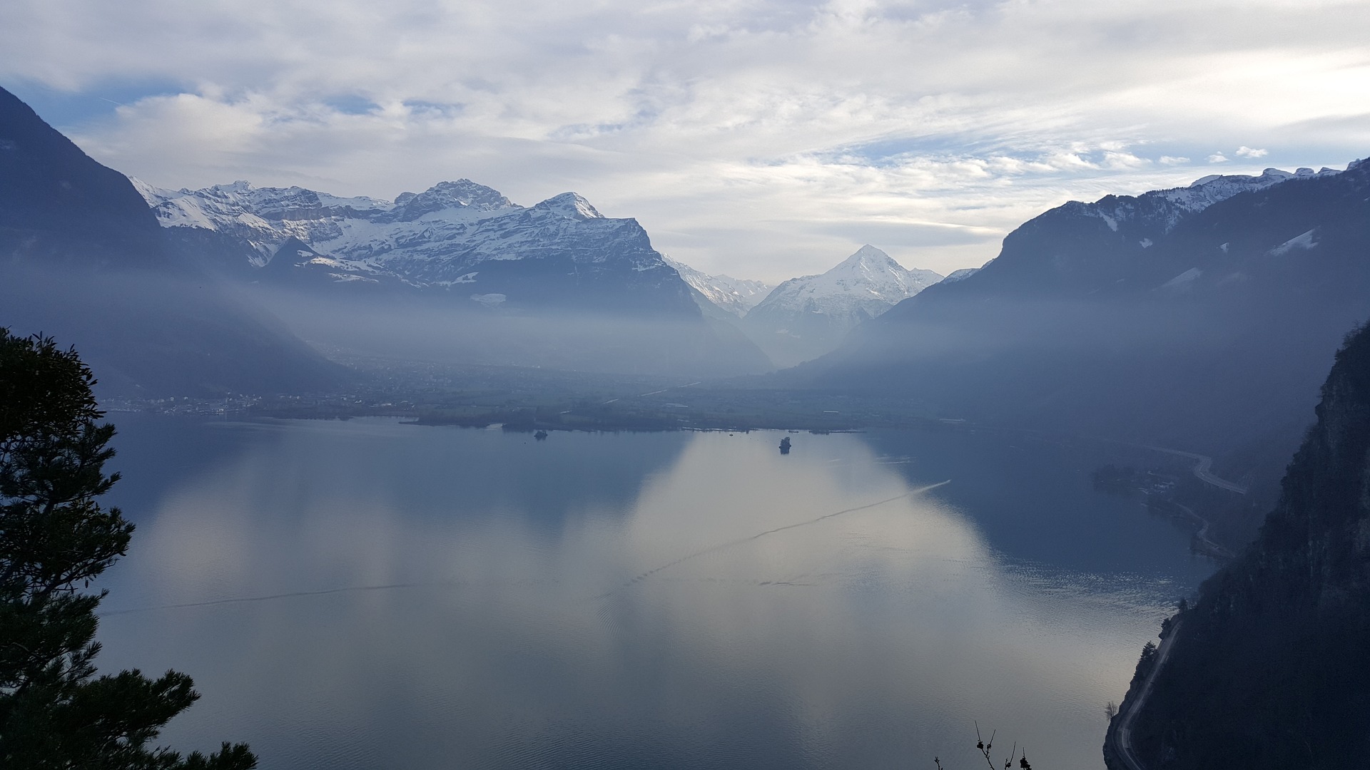 Lucerne Lake in Switzerland